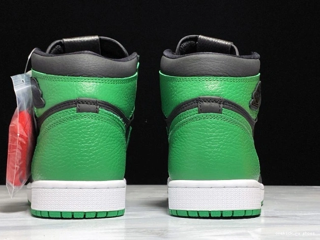 Cheap Air Jordan Green 1 High Pine 555088-030 0814